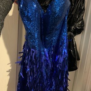 Disco cute strapless dress